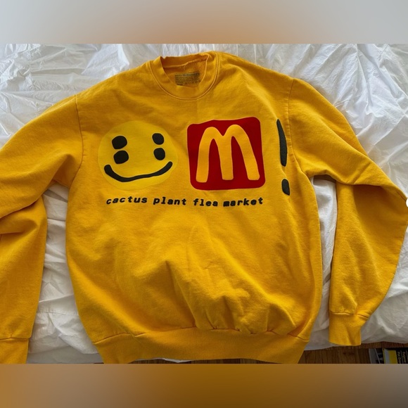 Cactus Plant Flea Market x McDonalds Crewneck and Hamburglar Toy - Picture 3 of 4